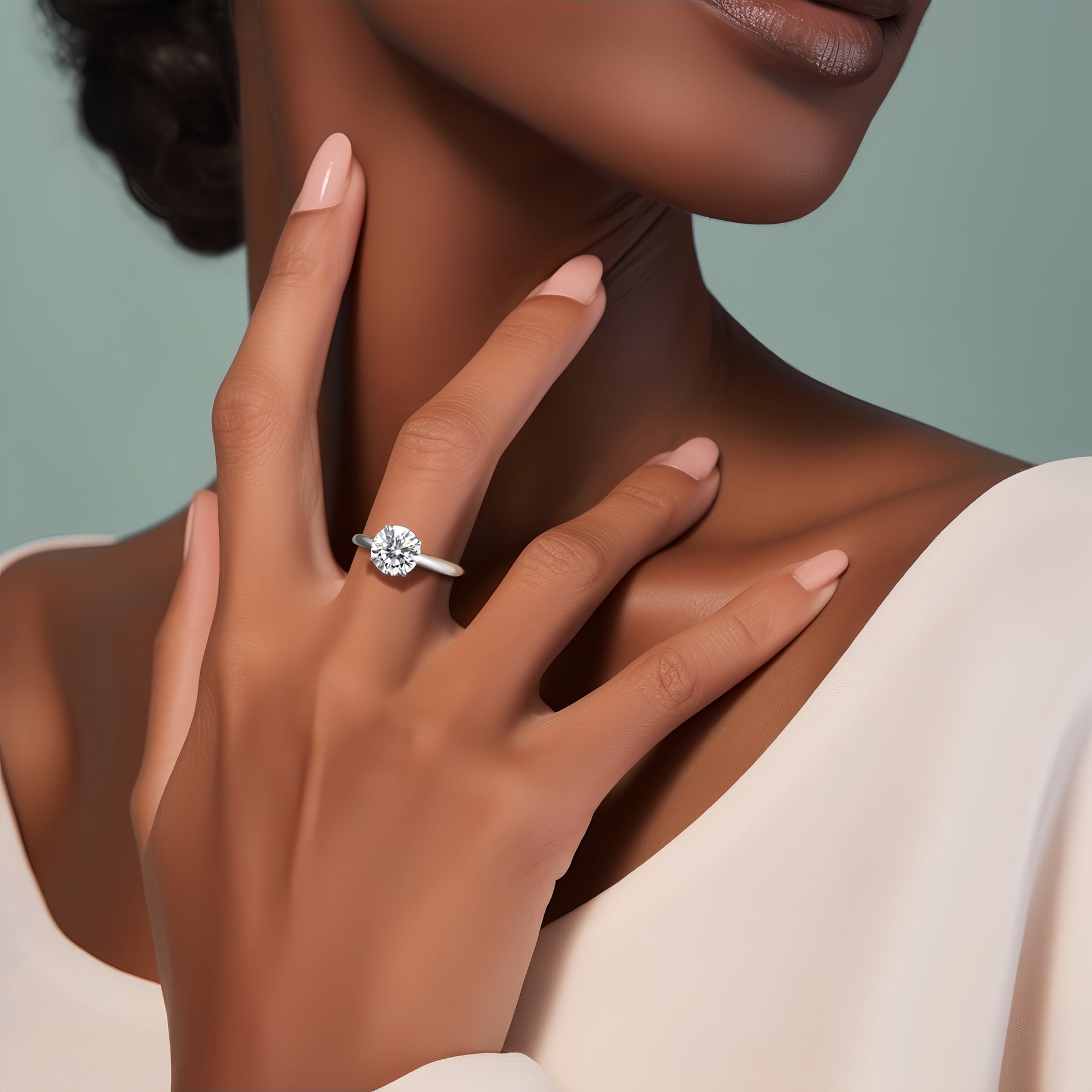 Classic Round Brilliant Diamond Ring