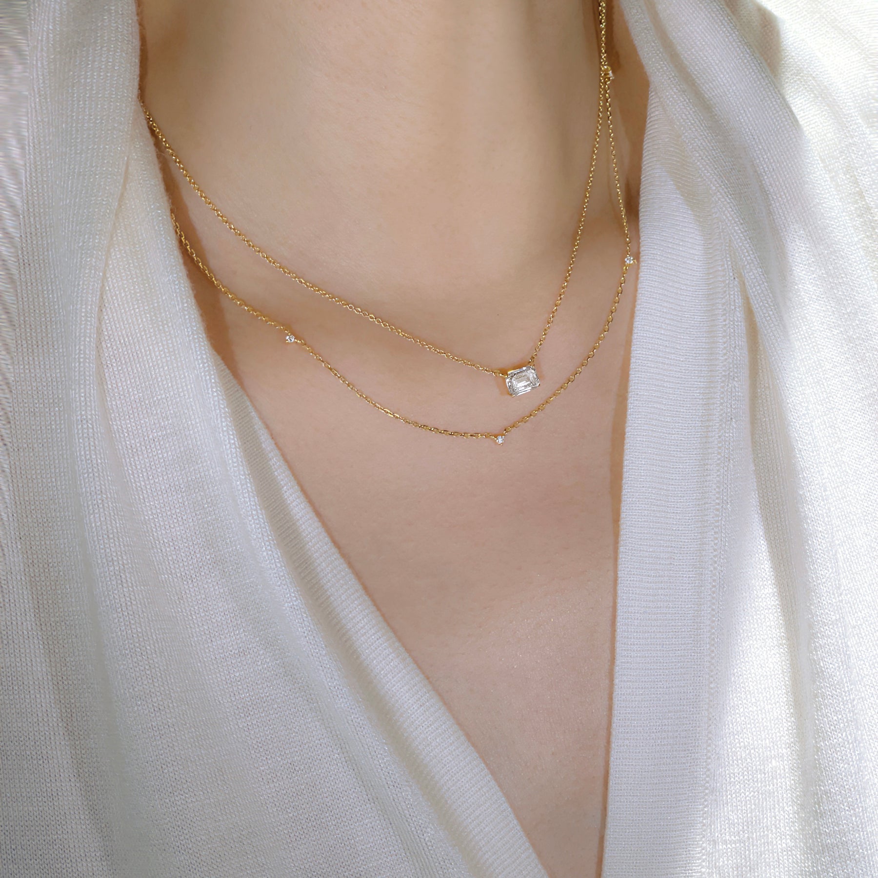 Luminous Starry Path Necklace